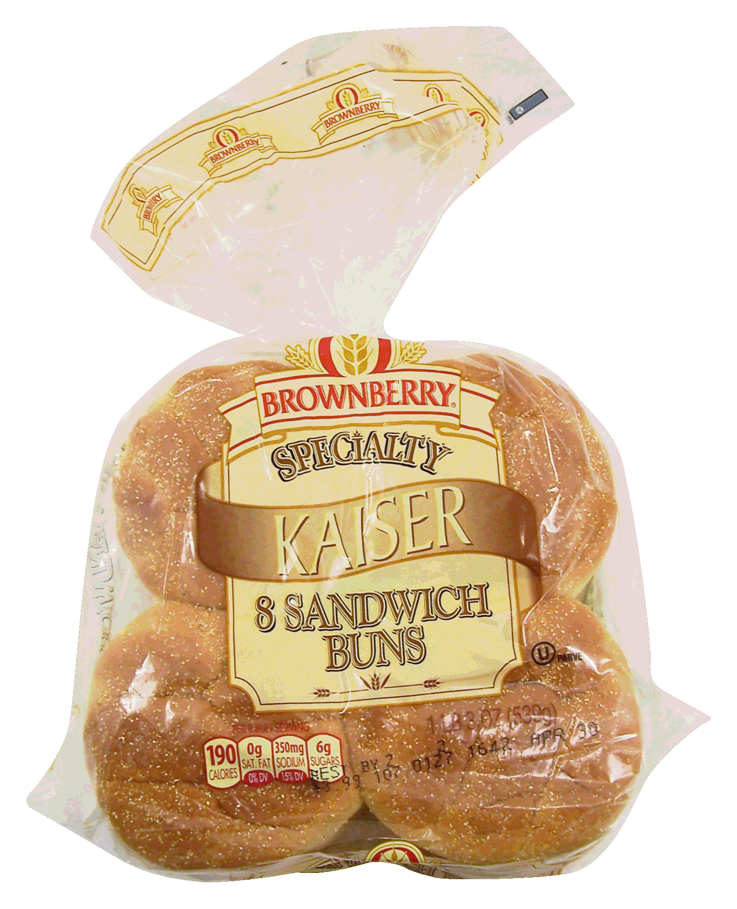 Brownberry&nbsp;Specialty&nbsp;kaiser sandwich buns, 8 count Full-Size Picture